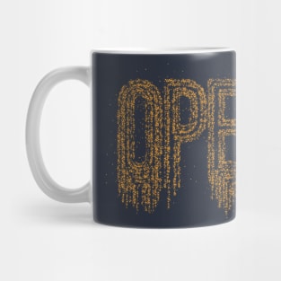 Open Typography Mug